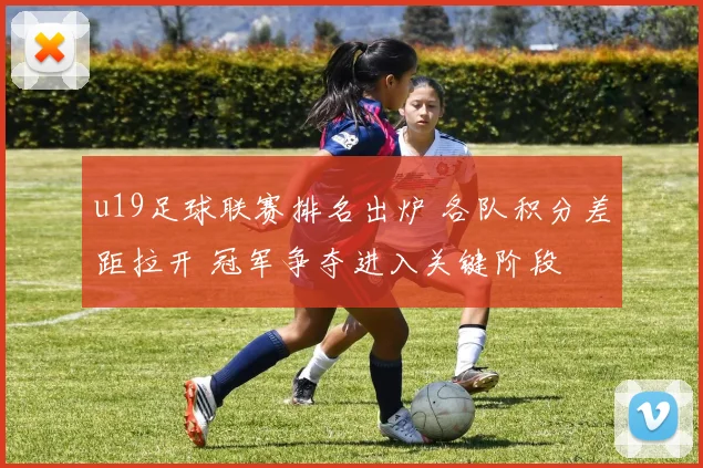 u19足球联赛排名出炉 各队积分差距拉开 冠军争夺进入关键阶段
